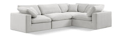 Comfy - 4 Piece Velvet Modular Sectional
