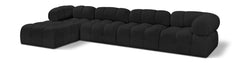 Ames - 5 Piece Fabric Modular Sectional