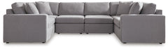 Modmax - U-Shaped Sectional - Granite