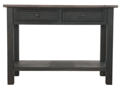 Tyler Creek - Grayish Brown / Black - Sofa Table