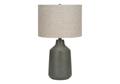 Lighting, Table Lamp, Concrete, Contemporary