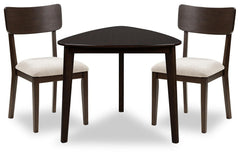 Shorbyn - 3 Pc. - Dining Table And 2 Chairs - Merlot