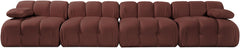 Orin - Velvet 4 Piece Modular Sofa