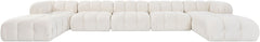 Orin - 7 Piece Modular Sectional (3 Modular Chairs, 2 Corner Chairs & 2 Ottomans)