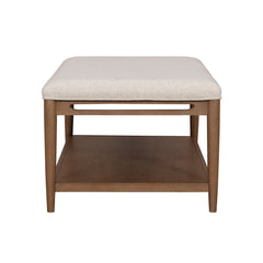 Verona - Rectangular Coffee Table - Beige / Dark Brown