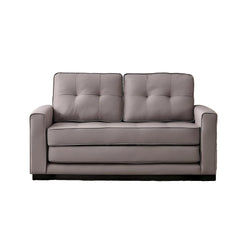 Pull Out Sleeper Loveseat - Light Brown