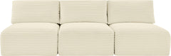 Shaggy - 3 Seat Modular Armless Sofa