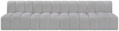 Arc - Boucle Fabric 4 Seats Modular Sofa