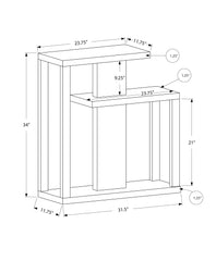 Accent Console Table For Entryway, Contemporary, Elegant Design