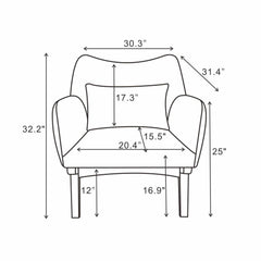 Brayden - Moder Armchair