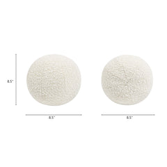 Luna - Round Sphere Accent Ball Throw Pillow
