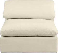 Comfy - Faux Leather Armless Chair