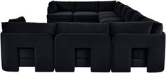 Hammond - Velvet Performance Fabric Upholstered 10 Piece Sectional