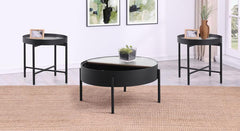 Ozella - Round Coffee Table Set