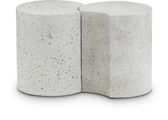 Dimple - End Table - Terazzo Finish
