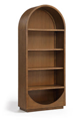 Hearth - Oak Veneer And Solid Wood Bookcase