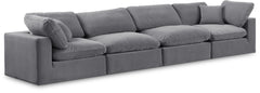 Comfy - Velvet Modular Sofa 4 Seats