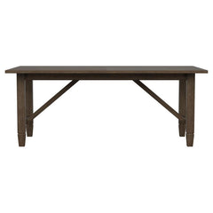 Matisse - Rectangular Wood Dining Table - Dark Brown