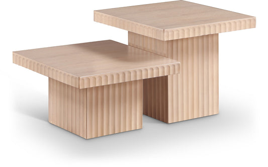 Spencer - Oak Veneer 2 Piece Coffee Table