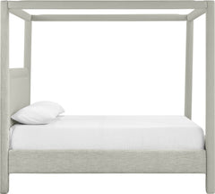 Salina - Linen Textured Fabric Upholstered Bed