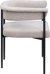 Malin - Linen Dining Chair (Set of 2) - Taupe