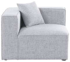Cube - Linen Corner Chair