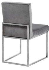 Giselle - Dining Chair with Chrome Base (Set of 2)