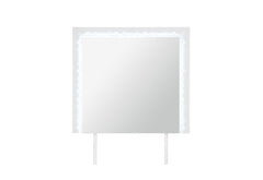 Naomi - Mirror With LED - Silver
