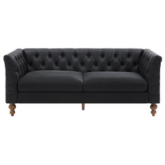 Chesterfield Sofa With Flared Arms For Living Room