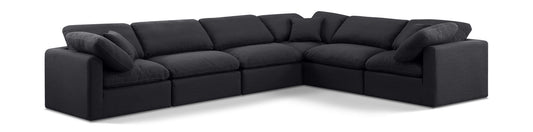 Indulge - Linen 6 Piece Modular Corner Sectional