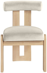 Arienzo - Performance Fabric Upholstered Dining Chair (Set of 2) - Natural Base
