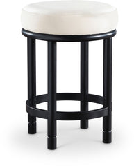 Monette - Counter Stool With Black Base