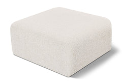 Arc - Boucle Fabric Ottoman