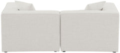 Cube - Linen Modular 2 Seat Sofa