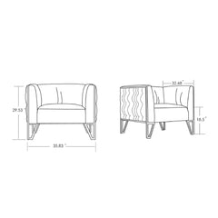 Vector - Lounge Chair - Gray