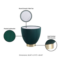 Anderson - Upholstered End Table