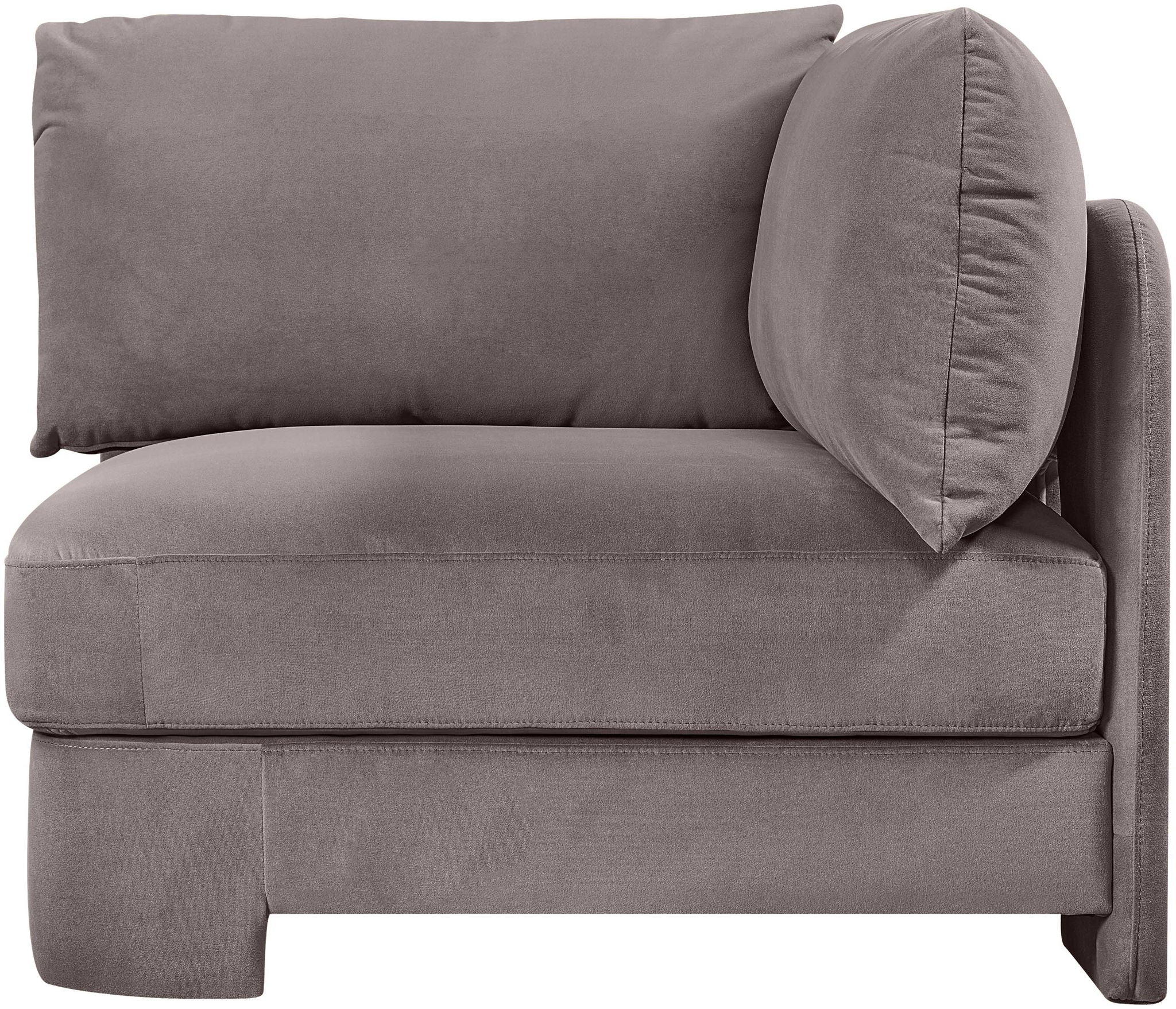 Hammond - Velvet Performance Fabric Upholstered Corner Chair