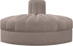 Rummi - Velvet Performance Fabric Upholstered Modular Chair