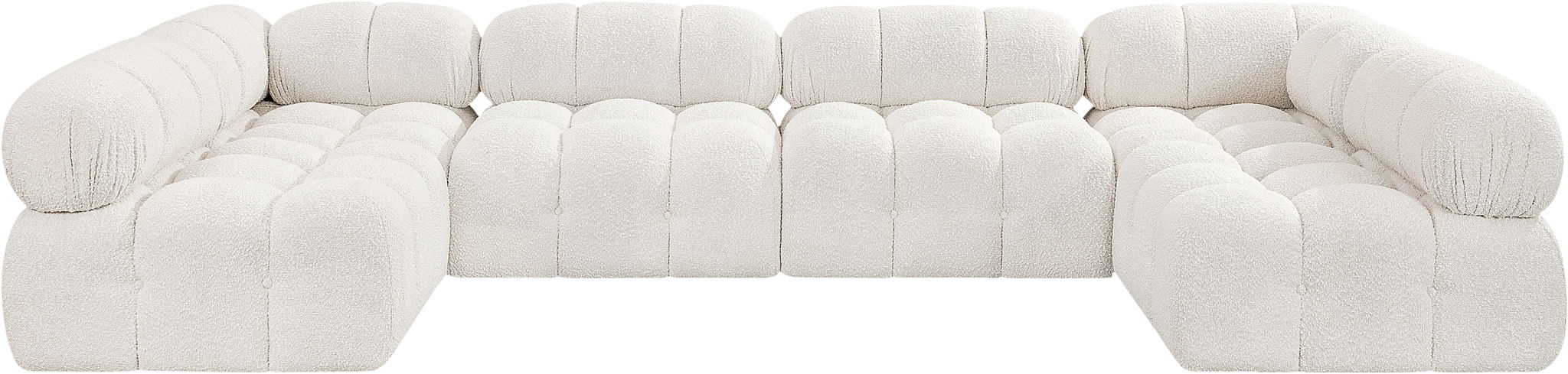 Ames - 6 Piece Fabric Modular Sectional