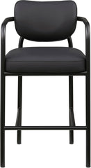 Serava - Vegan Leather Upholstered Bar Stool