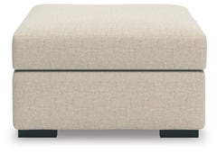 LadyMae - Twill - Oversized Accent Ottoman