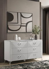 Cassia - 6-Drawer Bedroom Dresser Cabinet