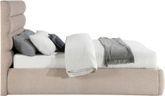 Adam - Linen Fabric Bed With 52" Headboard