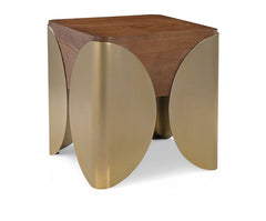 Cazari - Oak Wood And Iron Table