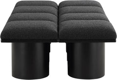 Pavilion - 8 Piece Modular Bench With Black Base