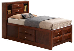 Marilla - Storage Bed With Bookcase Headboard