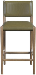 Andie - Upholstered Counter Stool - Brown Base