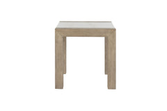 T1321 - End Table - Natural / White