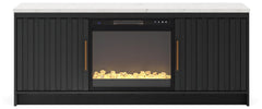 Cadmori - TV Stand With Fireplace Option