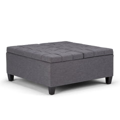 Harrison - Upholstered Coffee Table Storage Ottoman